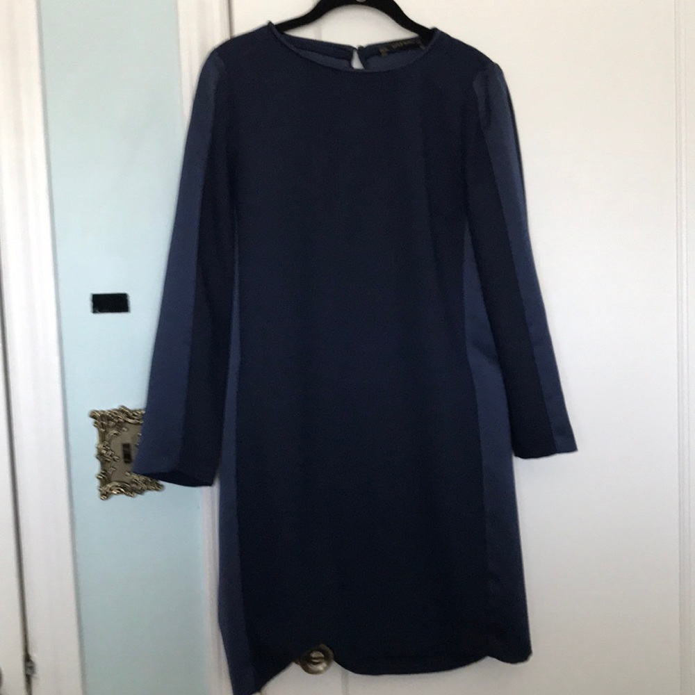 Zara navy Blue Dress size Small